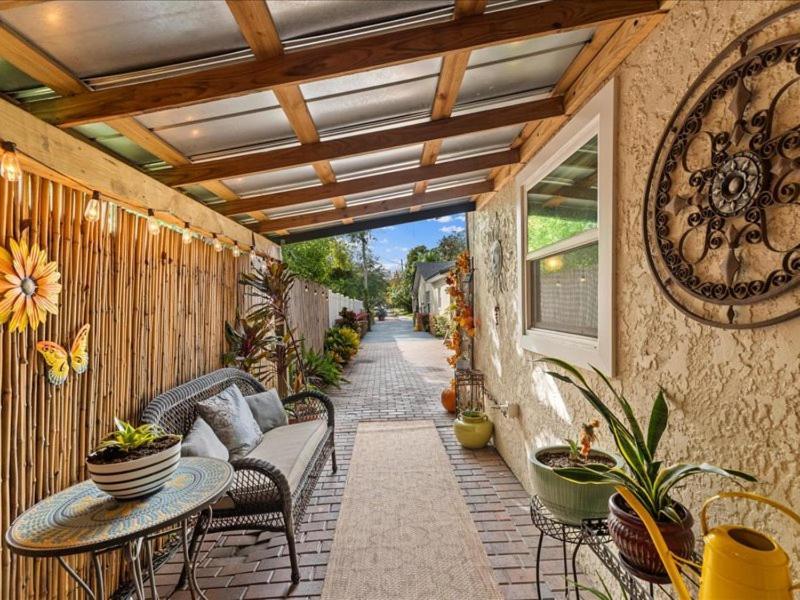 College Park-Orlando 5Star Villa Oasis - Home Away From Home - Quiet Neighborhood-Private Botanical Courtyard - Mins From Eola,Dt, Winter Park - Free Parking & Ev Plug In Exteriér fotografie